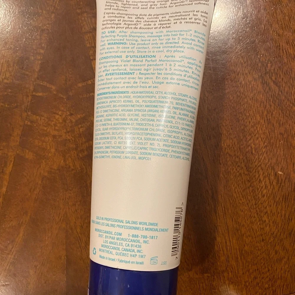 Moroccanoil purple blonde